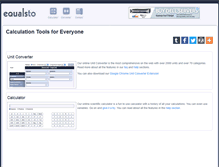 Tablet Screenshot of equalsto.com